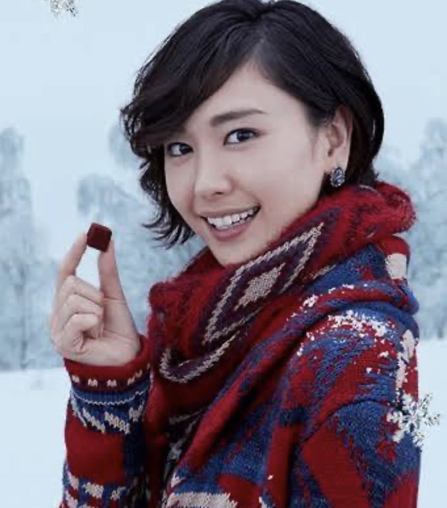 新垣結衣着 ラルフローレン sport カウチン ニットカーディガン ショールカラー フェアアイル ネイティブ ナバホ 雪柄_画像1