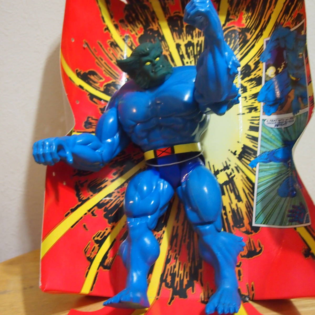 TOYBIZ X-Men Deluxe 10-Inch Action Figures BEAST Deluxe 10 дюймовый action фигурка Be -тактный 