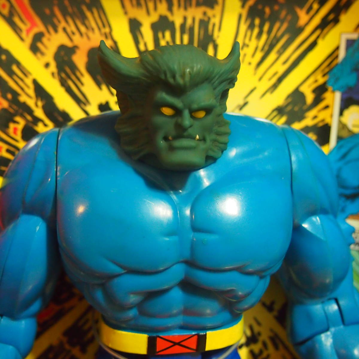 TOYBIZ X-Men Deluxe 10-Inch Action Figures BEAST Deluxe 10 дюймовый action фигурка Be -тактный 