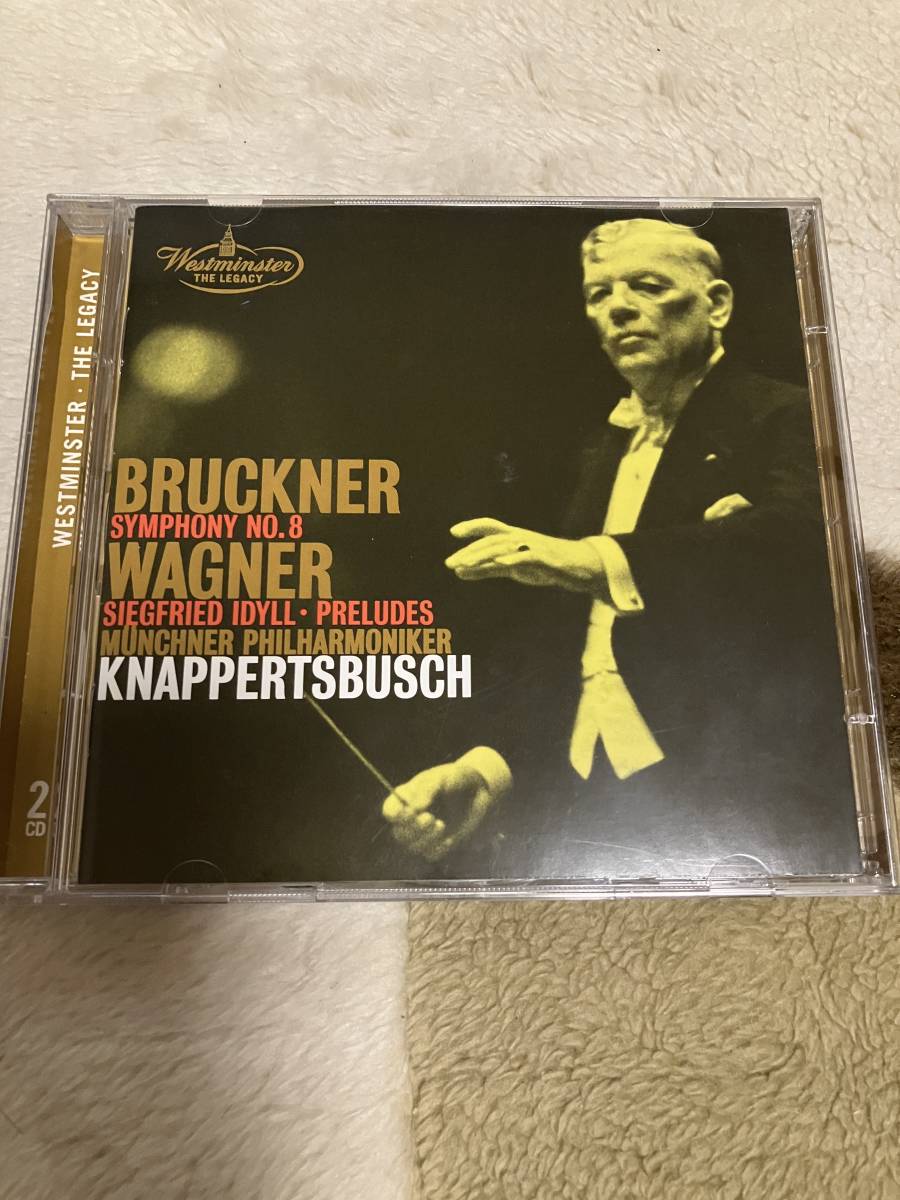 Bruckner*, Wagner*, Mnchner Philharmoniker, Hans Knappertsbusch Bruckner: Symphony No. 8 / Wagner: Siegfried Idyll Preludes