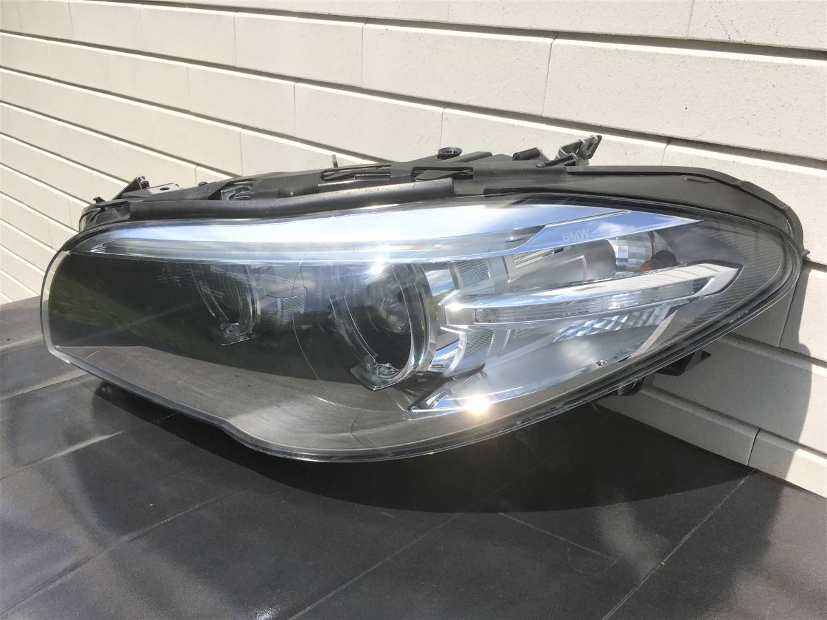 後期 F10 F11 LCI BMW 純正 5シリーズ F10F11 ヘッドライト ランプ