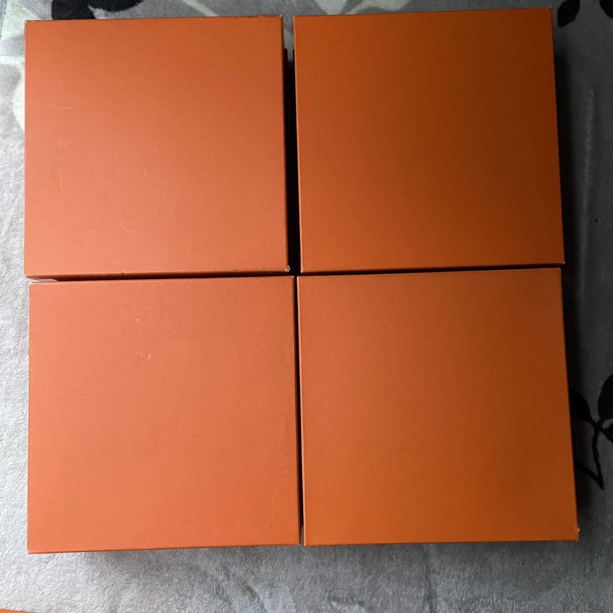 HERMES エルメス 空箱 オレンジBOX 5個まとめ売り　34＊34＊14×4個　他1_画像10