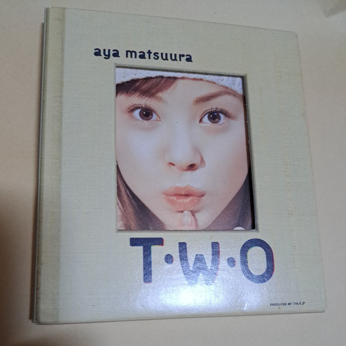 松浦亜弥　TWO CD ポスター　帯付き_画像1