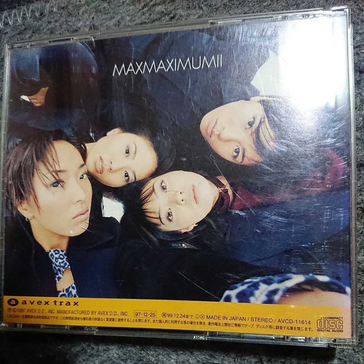 「MAXIMUM2」MAX　CD disc良好品_画像3