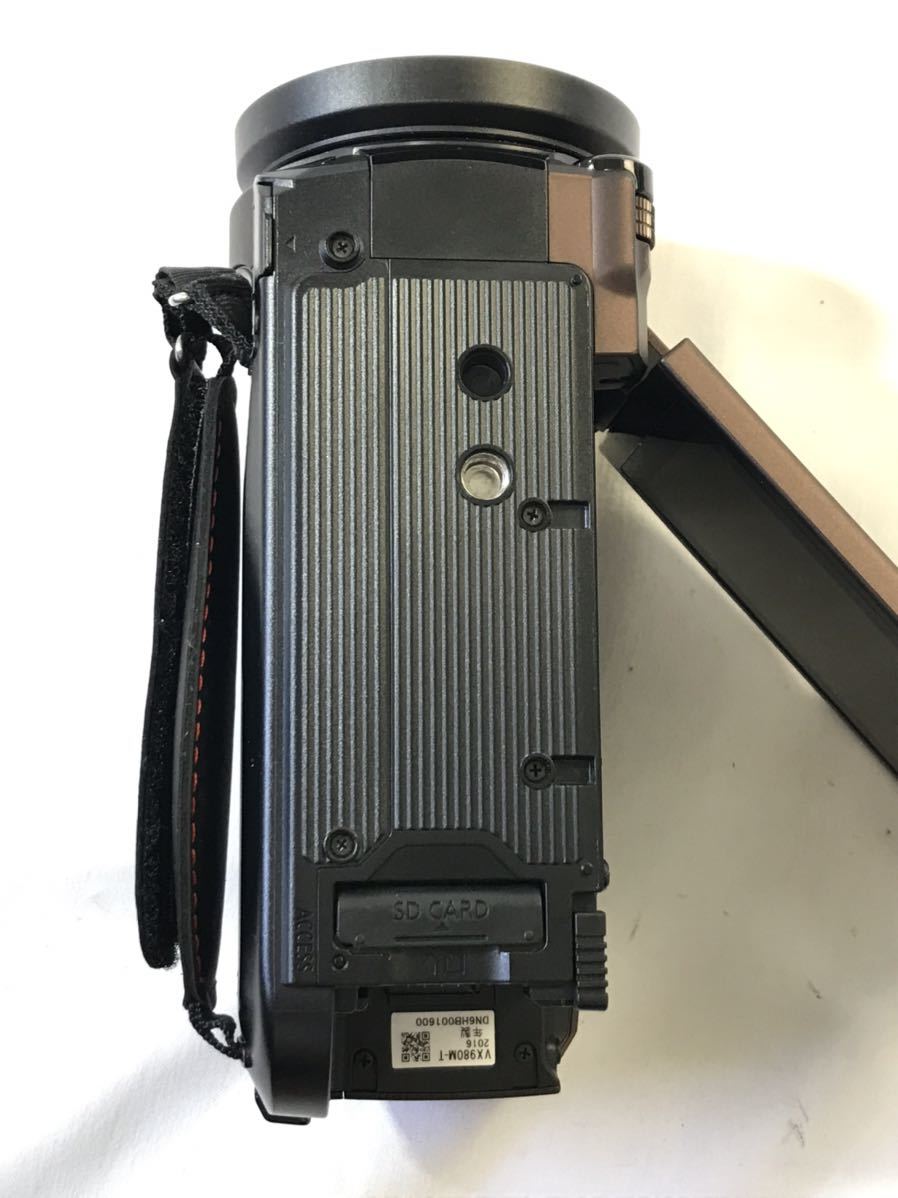 1円〜□☆動作未確認☆Panasonic HC-VX980Mデジタルハイビジョン 4K