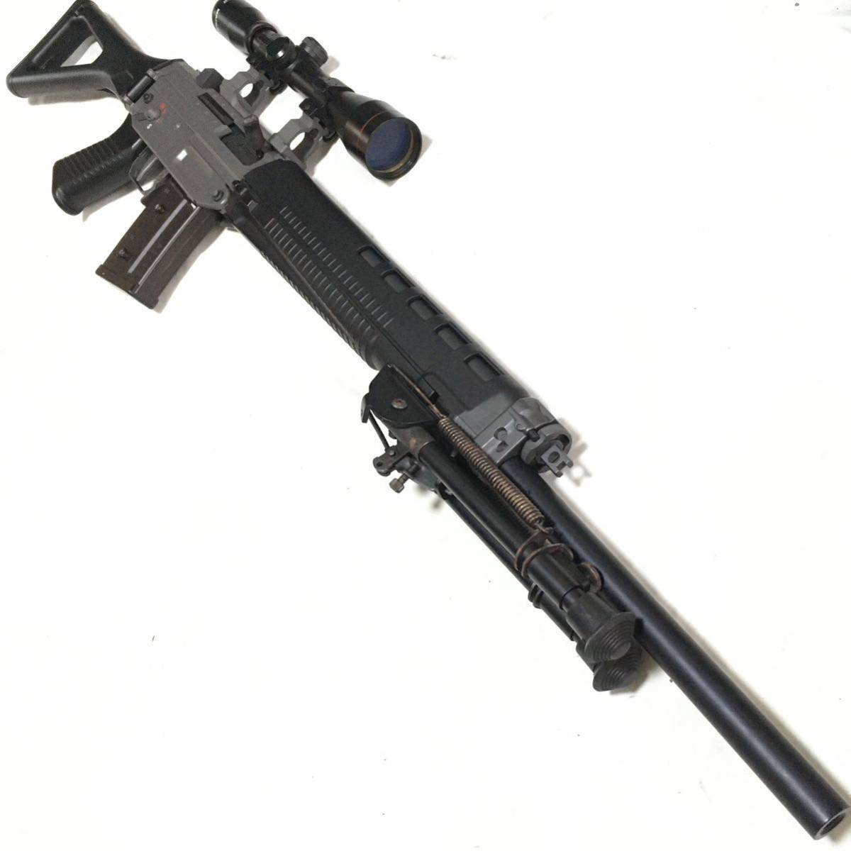 【絶版品】東京マルイ SG550-1 SIG550 ローダー ガンバッグ付き 動作快調 】東京マルイ 電動ガン SIG 550 SG スナイパー セット