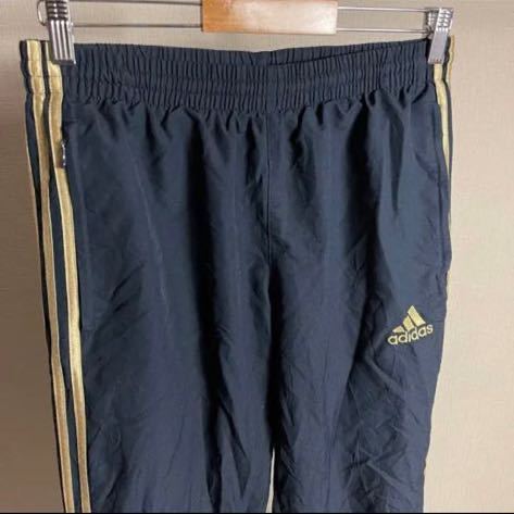 P211-69 adidas Adidas nylon pants jersey embroidery one Point Logo old clothes 