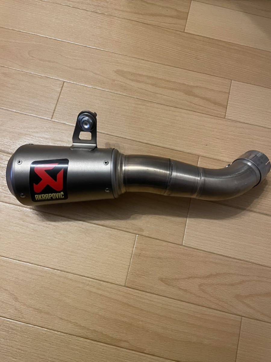 美品 本物 YZF-R25 アクラポビッチ MT-25 AKRAPOVIC スリップオン