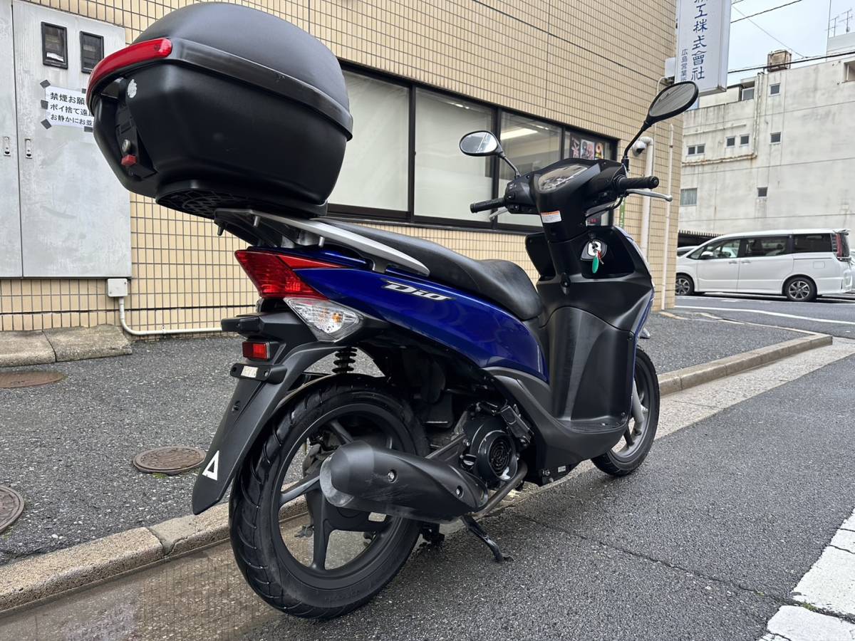 広島市中区発 HONDA DIO110  ディオ 110cc JF31 好調 自賠責、書類あり☆1スタ 売り切りの画像5