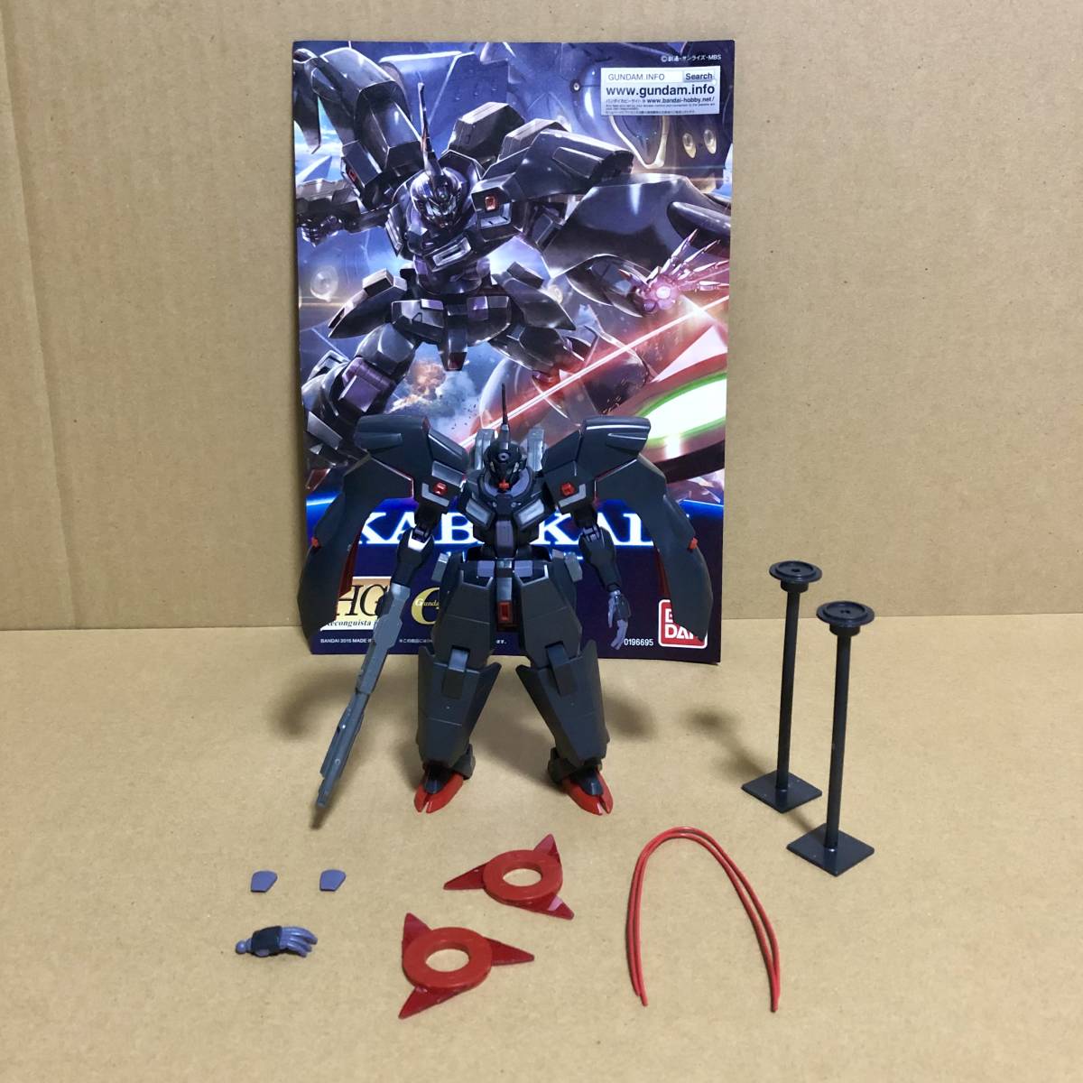 バンダイ 1/144 HG カバカーリー 組立済 箱無し ガンダム Gの