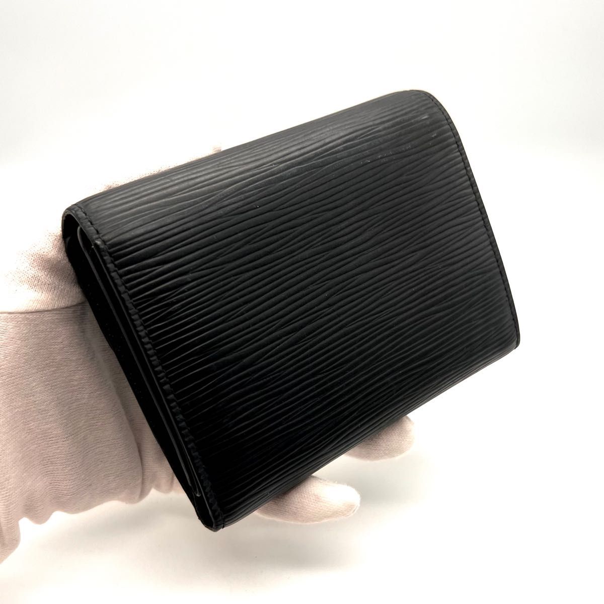 グアム限定刻印 ルイ ヴィトン エピ ポルトフォイユ ジョイ 三 グアム限定刻印 ルイ ヴィトン エピ ポルトフォイユ ジョイ 三