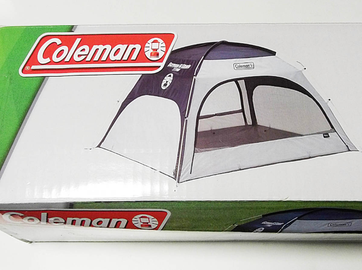 コールマン スクリーンIGシェード ネイビー/グレー 未使用品 Coleman
