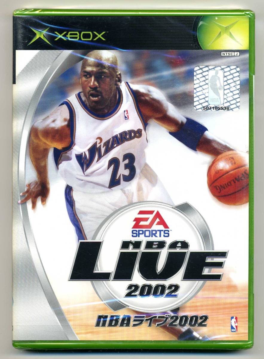 2点落札送料無料 新品未開封 EA SPORTS NBA ライブ 2002 NAB LIVE 2002 バスケットボール Basketball_表面です。