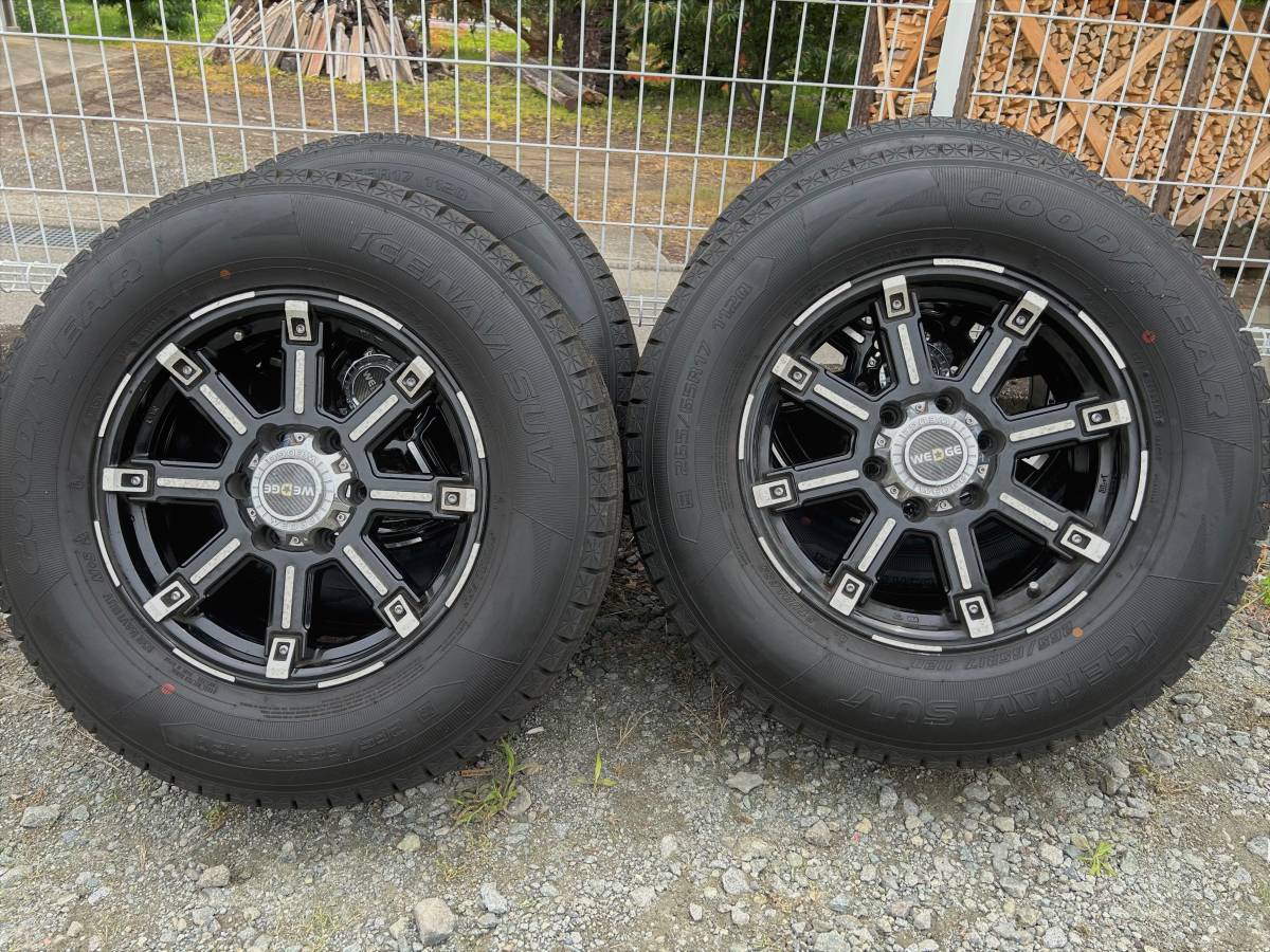 ほぼ新品265/65R17ランドクルーザープラド・ハイラックス・サーフ