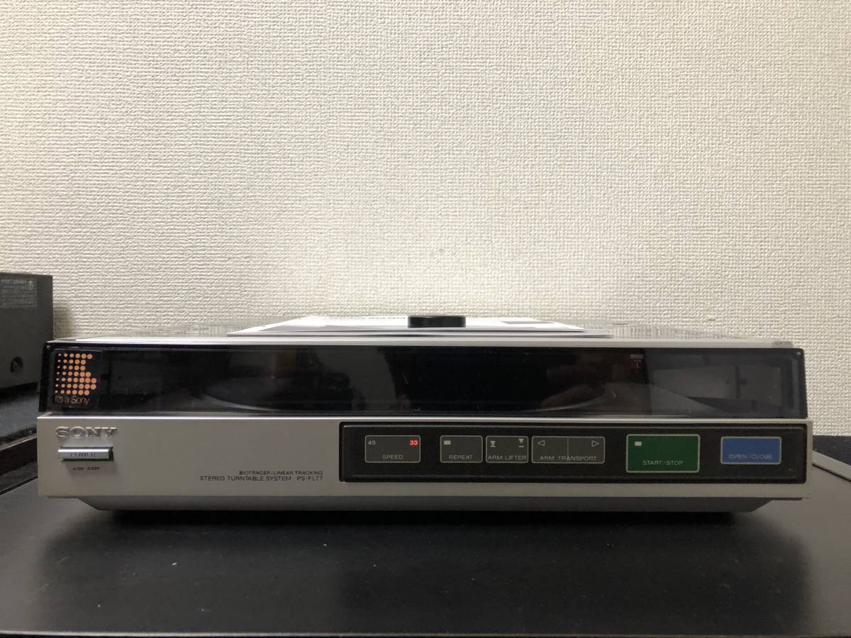 SONY ソニー PS-FL77 レコードプレーヤー 取扱説明書 完動品 - JChere