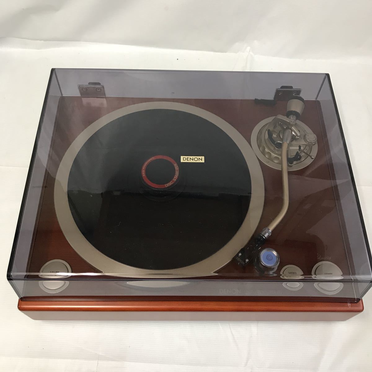 DENON アナログレコードプレーヤー 木目 DP-1300MK2○ | transparencia