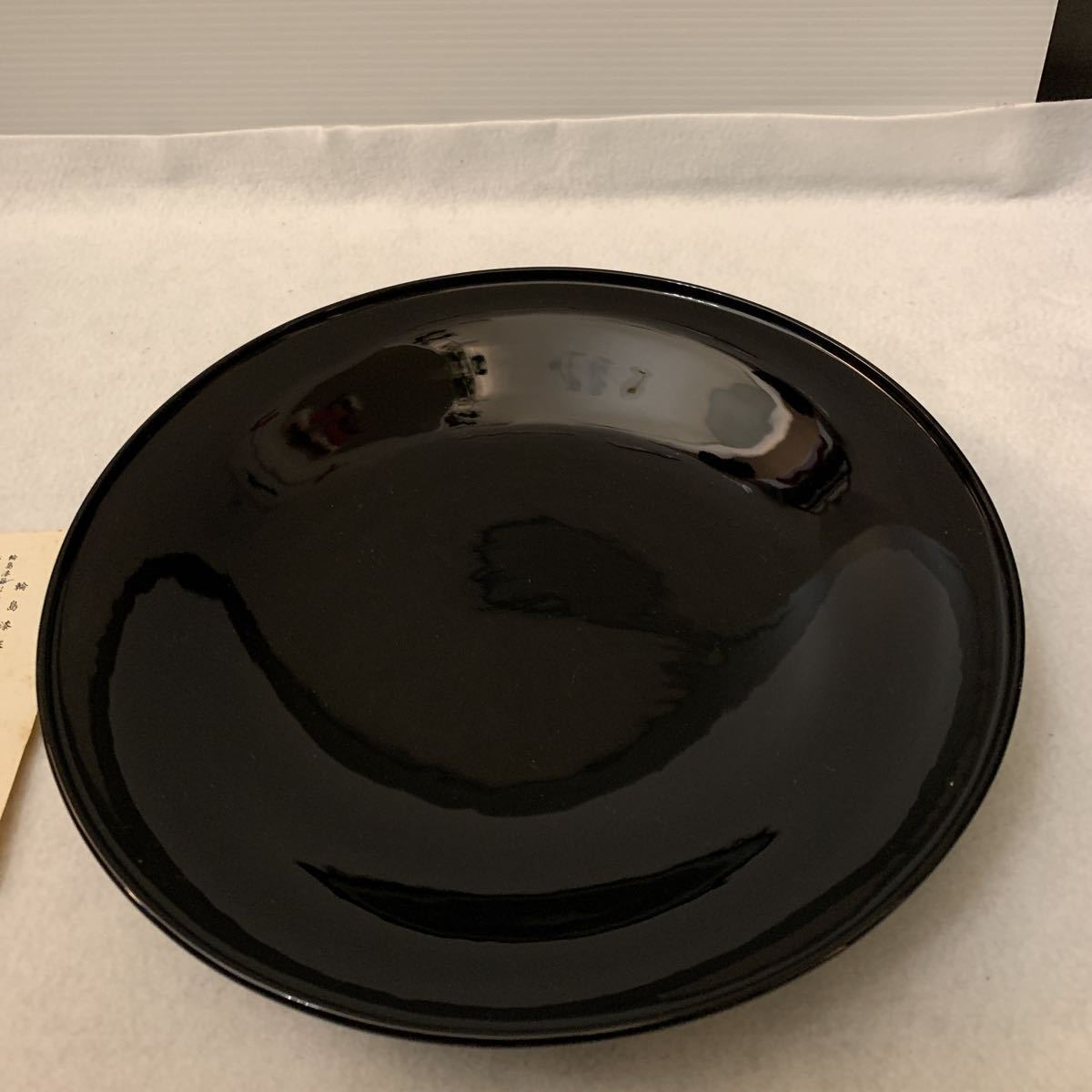  unused long-term storage wheel island paint pastry pot 8 size lacquer black 