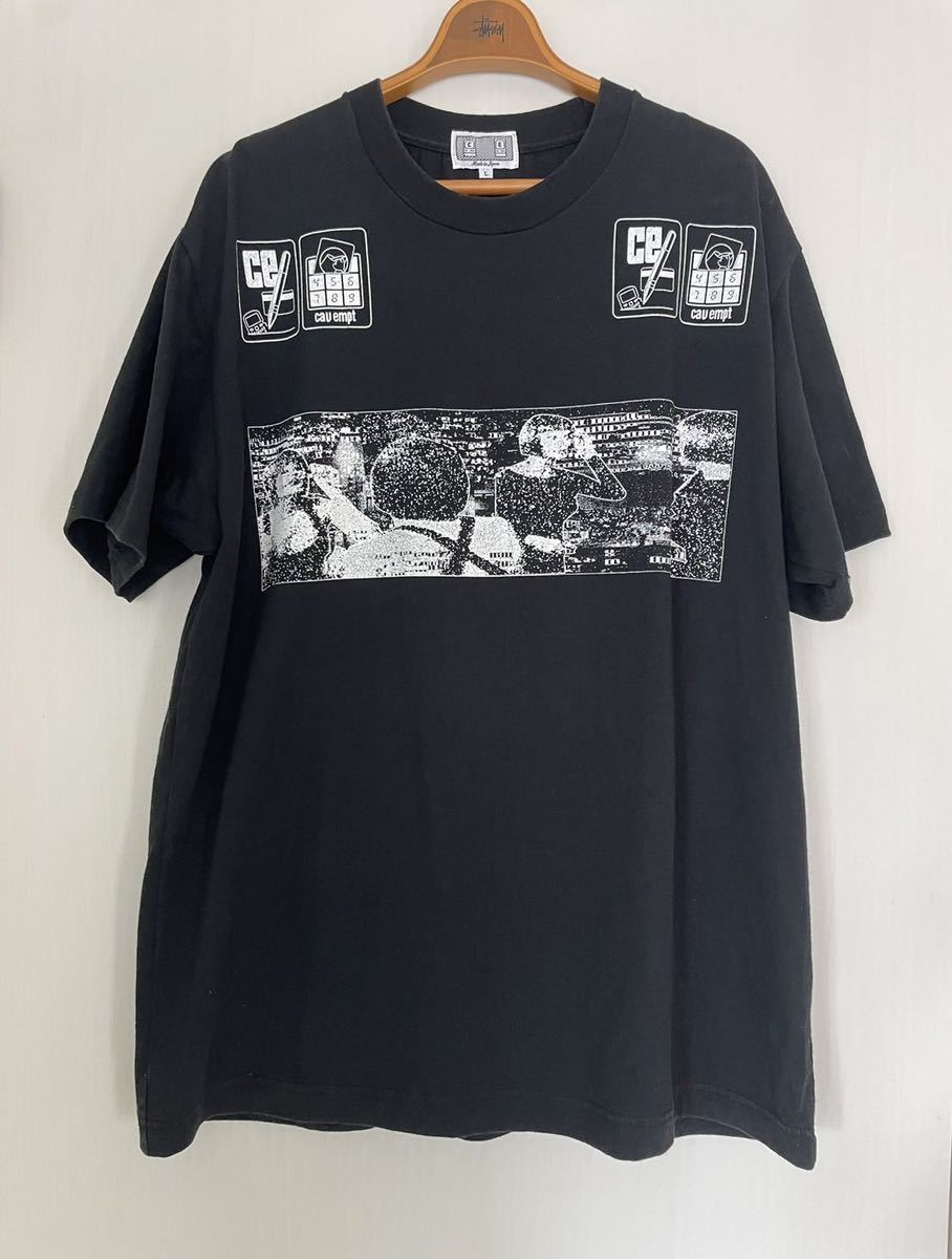 C.E CAVEMPT グラフィック Tシャツ ブラック 黒 Lサイズ CE CAV EMPT