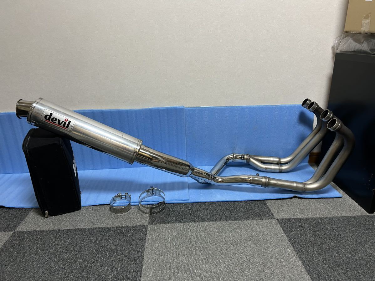 GPZ900R devil 4-2-1 フルエキマフラー | horizontedemontania.com.ar