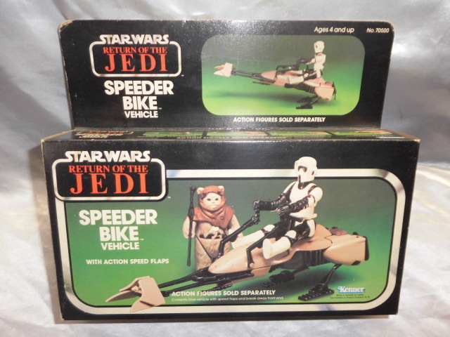 即決 1983年 映画公開当時物 Kenner ケナー スターウォーズ リターンオブザジェダイ スピーダーバイク オールドケナー