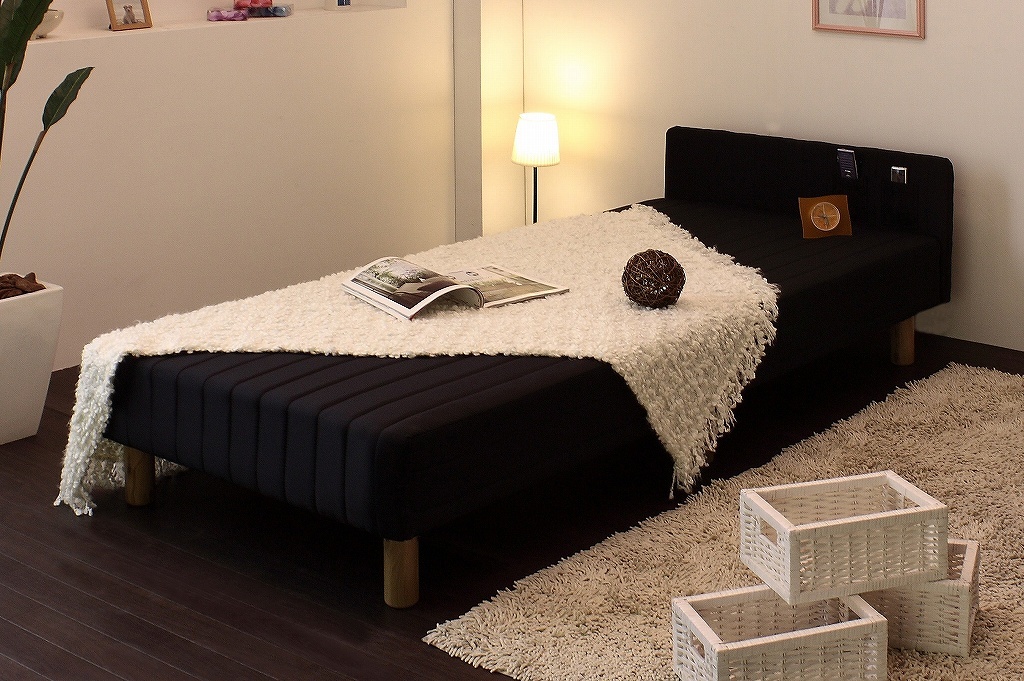  stock disposal free shipping .. bargain mattress bed with legs single width 90cm compact size mattress-bed black color 