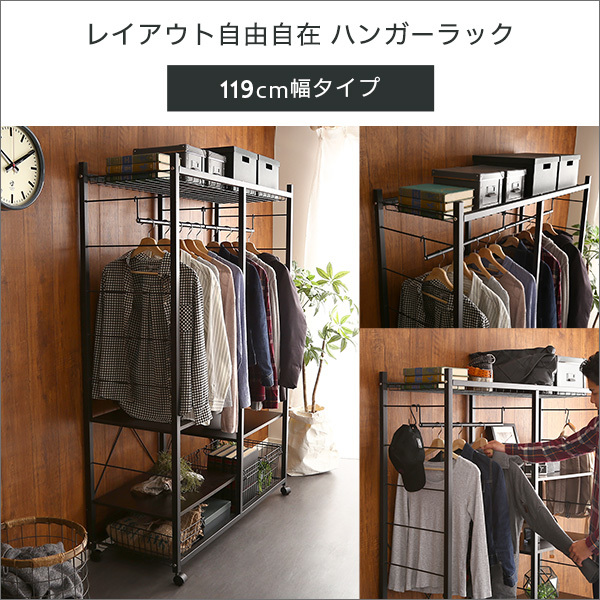  hanger iron hanger rack pipe hanger Vintage black Western-style clothes .. free shipping hanger rack 119cm width 