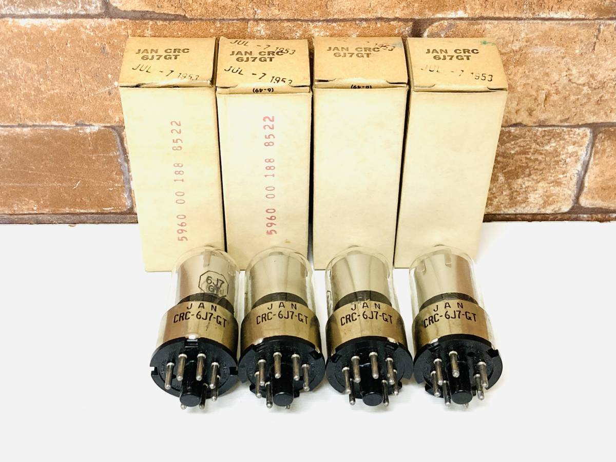 RCA 真空管 JAN-CRC-6J7-GT 4本 NO.383 | naturbalance.co.uk