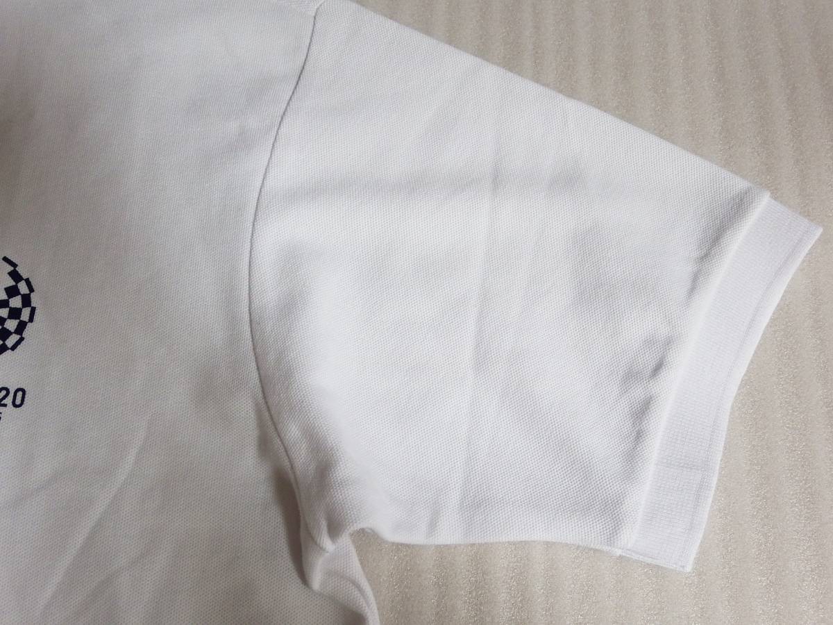 【タグ付き新品】 TOKYO2020 東京オリンピック パラリンピック 公式 半袖 ポロシャツ XL ホワイト 【送料無料】