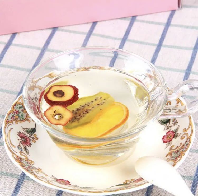 フルーツティー1包(4種類)×20入 美容茶 健康茶 乾燥フルーツ 花茶_画像3