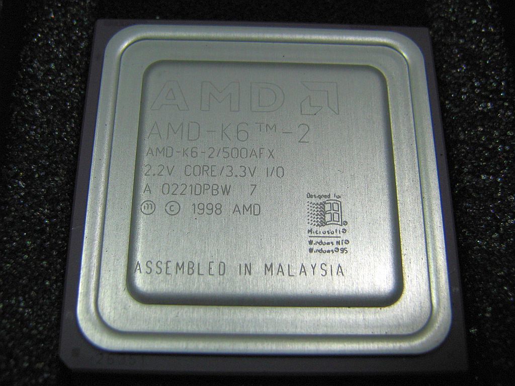 ★AMD K6-2-500MHz Socket7 CPU★_画像1