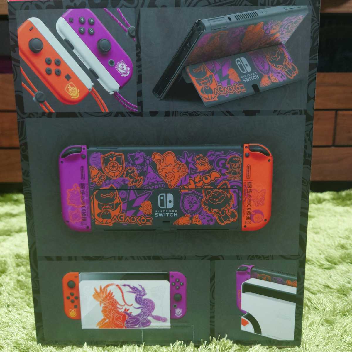Nintendo Switch(有機ELモデル) スカーレット・バイオレットED