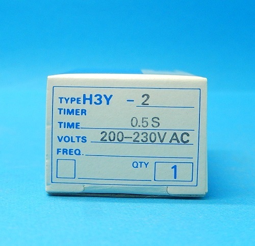 H3Y-2 200-230VAC 0.5S　ソリッドステート・タイマ　オムロン　未使用品_画像4