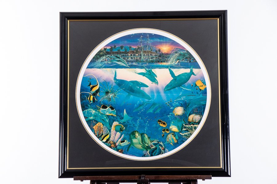 ☆大人気商品☆ ラッセン 直筆サイン入りノート 絵画/タペストリ