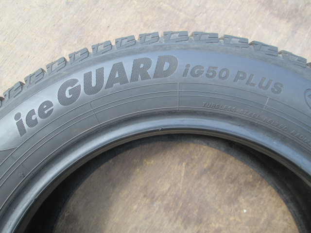 【送料無料】 2019年製　中古ヨコハマ　iceGUARD　iG50 plus 　185/65R15　 1本_画像7