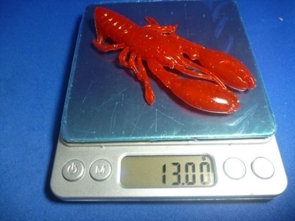 ザリガニ　95mm　13g　5色×4＝20個　蛸、タコ、真鯛、シュリンプ海老クローワーム、自作デビルエイト、自作デビルクロー_画像9
