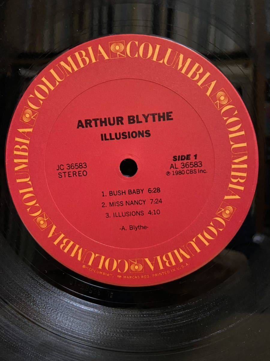 美品! 米盤 Arthur Blythe / Illusions / Columbia JC 36583 米盤 オリジナルスリーブ！の画像4