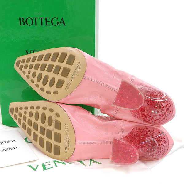 ◇美品◇ ボッテガヴェネタ Bottega Veneta アーモンド ラムレザー