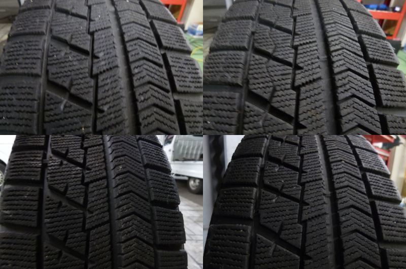 『N204』【岐阜市手渡し可能】16インチアルミホイール 16×6.5J＋38 5H114.3 215/65R16 スタッドレス4本セット 20系アルファード_画像6