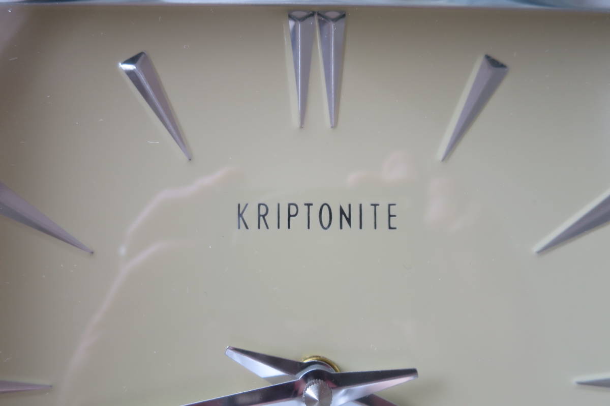 ★送料無料★KRIPTONITE【クリプトナイト】アルミフレームウォールクロック WallClock 掛け時計_画像2