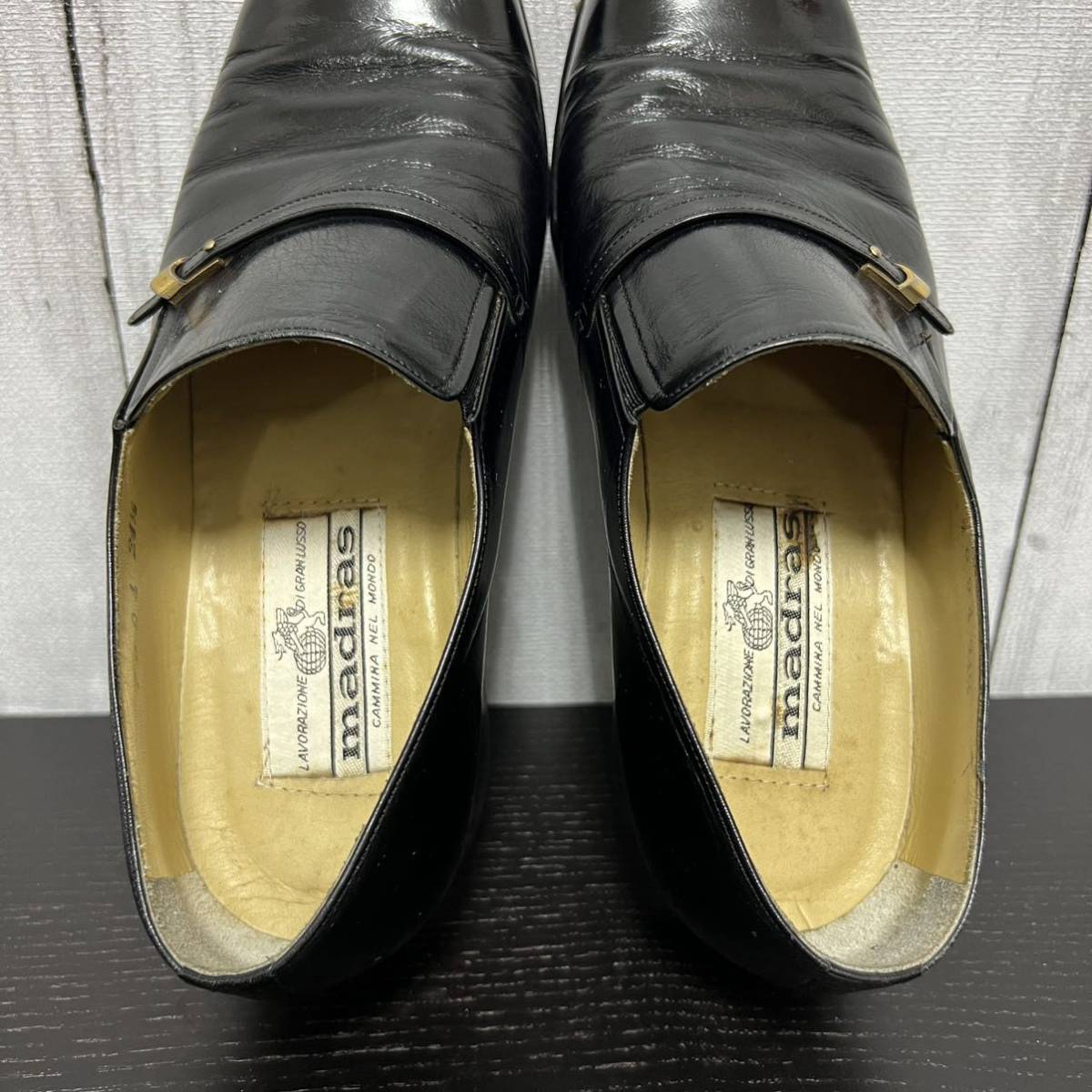 madras レザーシューズ　ヴィンテージ　日本製　革靴_画像6