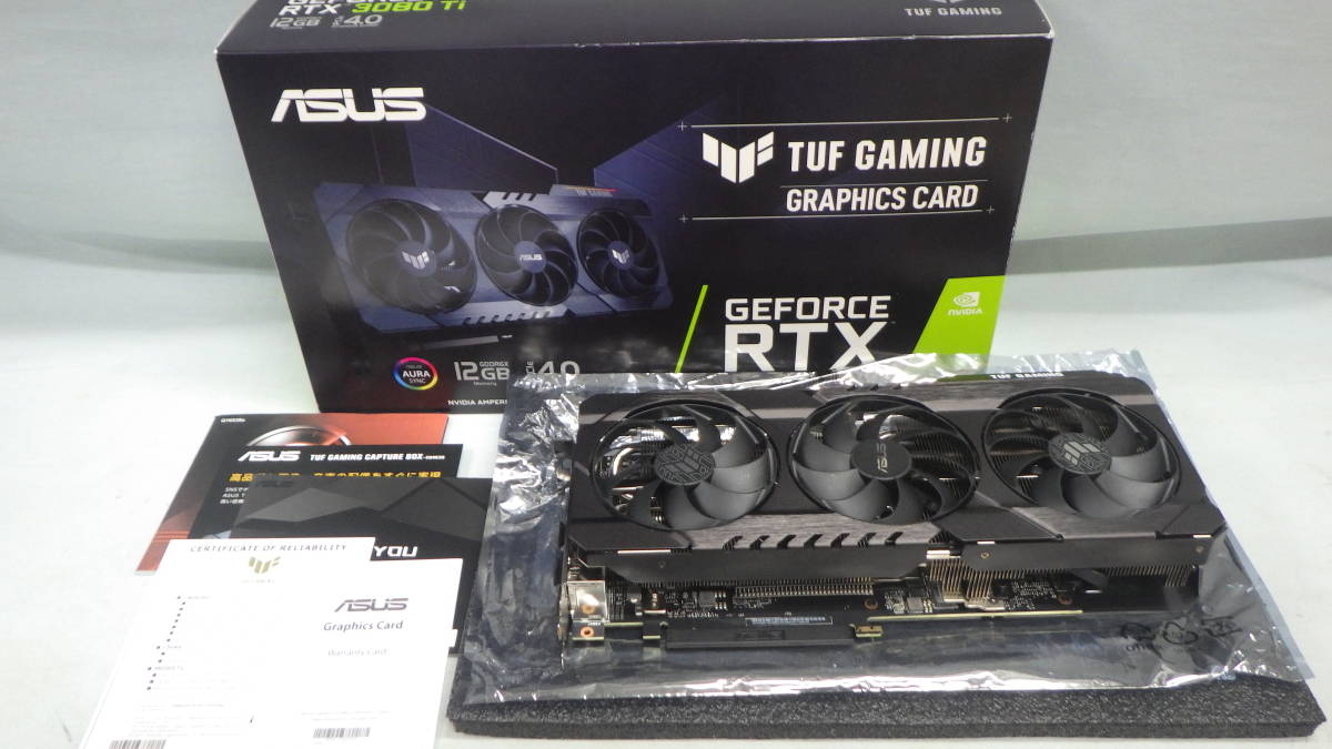 人気沸騰】 □ASUS□RTX 3080 Ti 12GB搭載□TUF-RTX3080TI-12G-GAMING