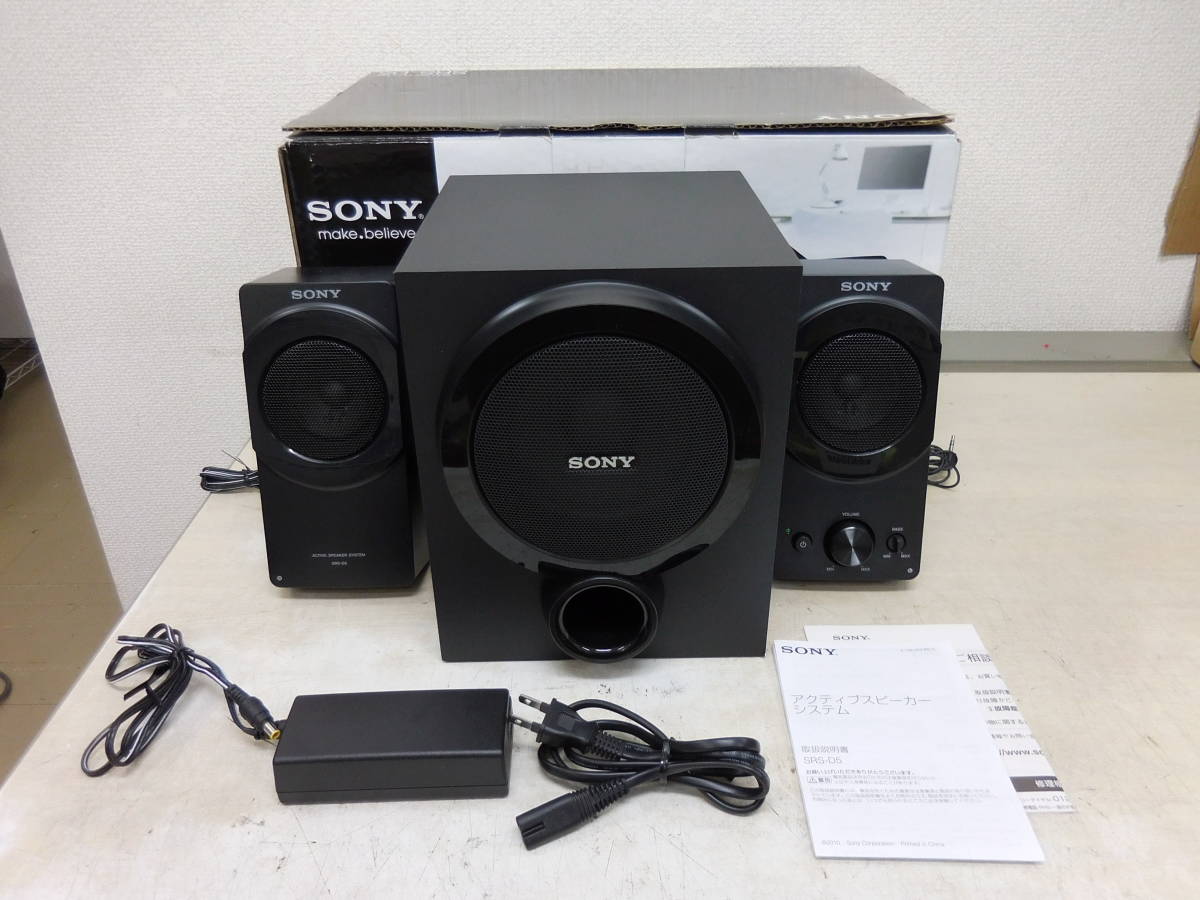 SONY# active speakers system #SRS-D5# used # * tax included
