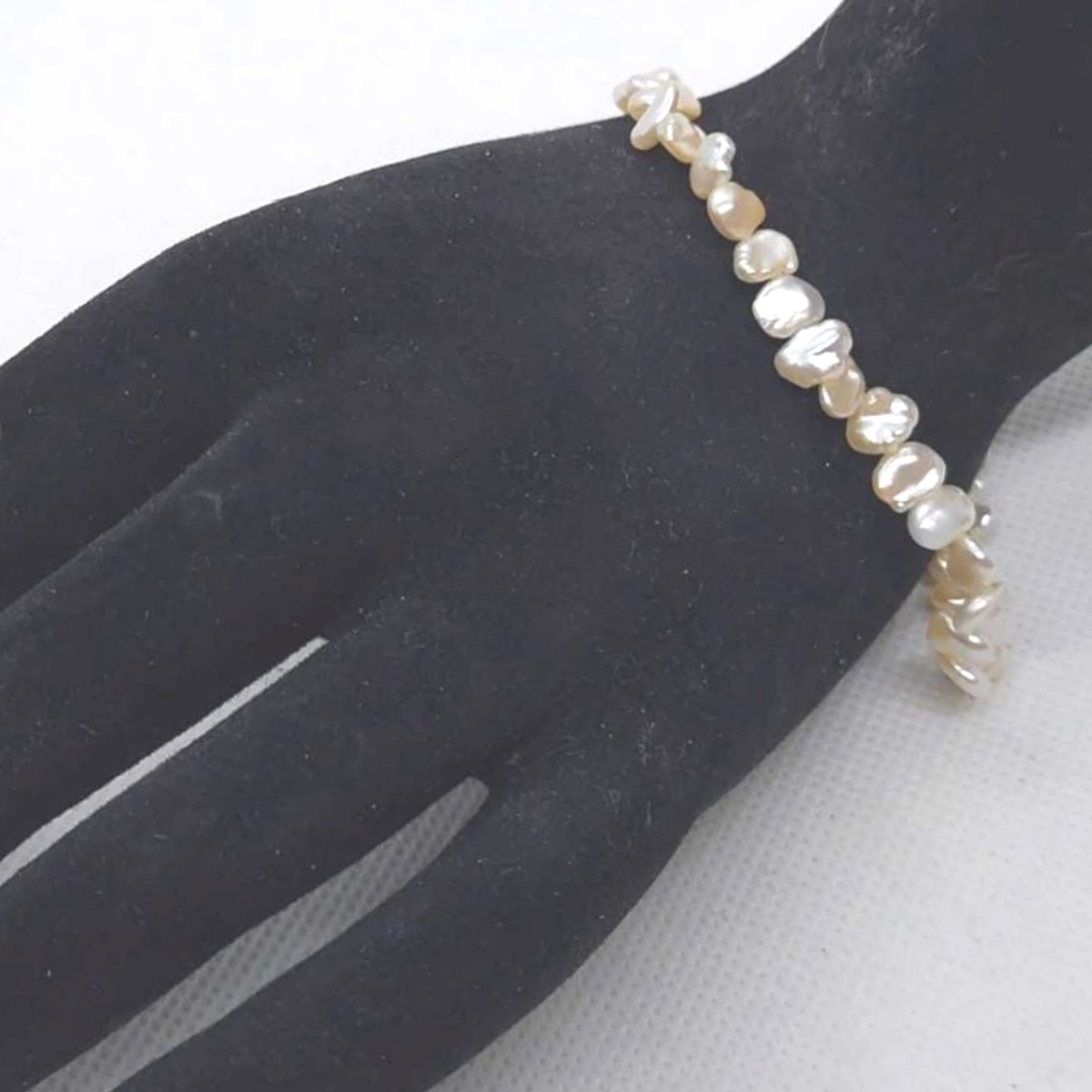  fresh water pearl bracele silver 