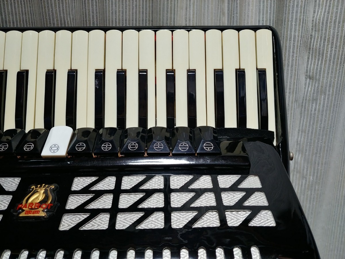 即演奏可能 HMML 41鍵盤 120ベース PARROTのSTUDIO用 ハードケース付