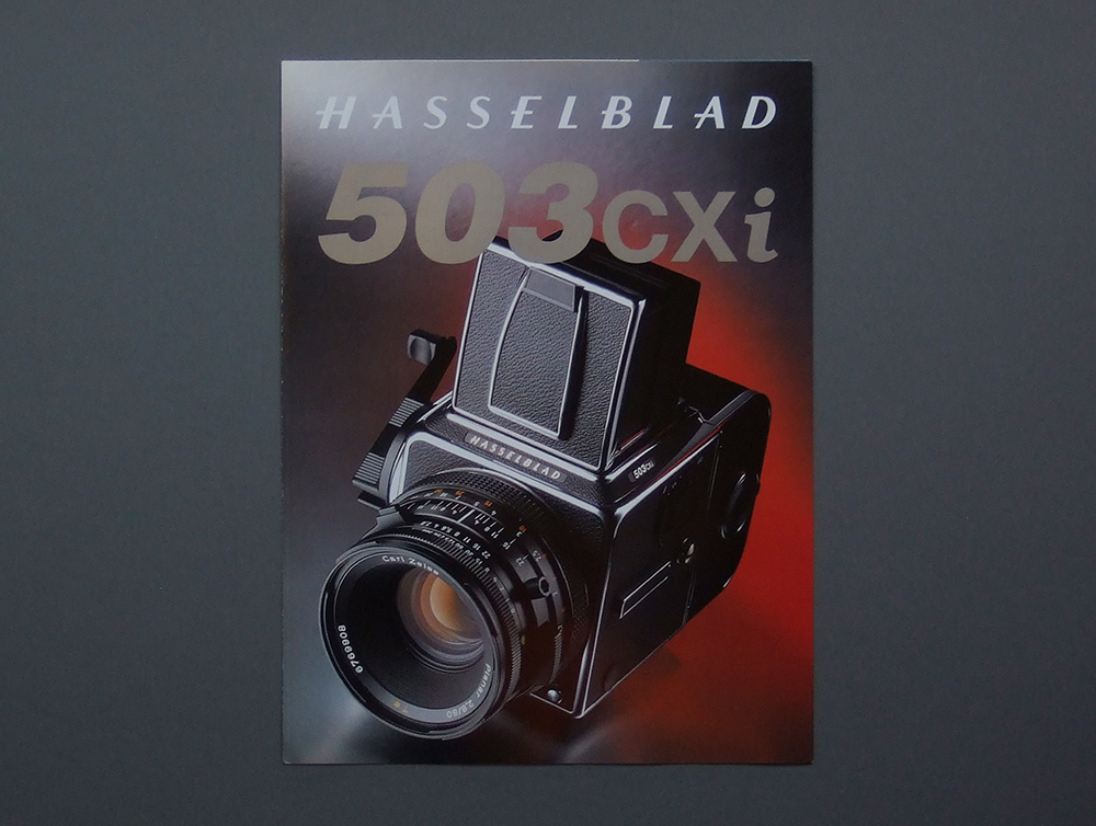 [ catalog only ]HASSELBLAD 1996.02 503CXi inspection Hasselblad medium size Brawny 