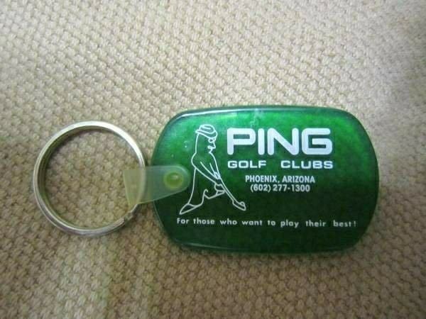 ** PING pin key holder green special record shipping ***