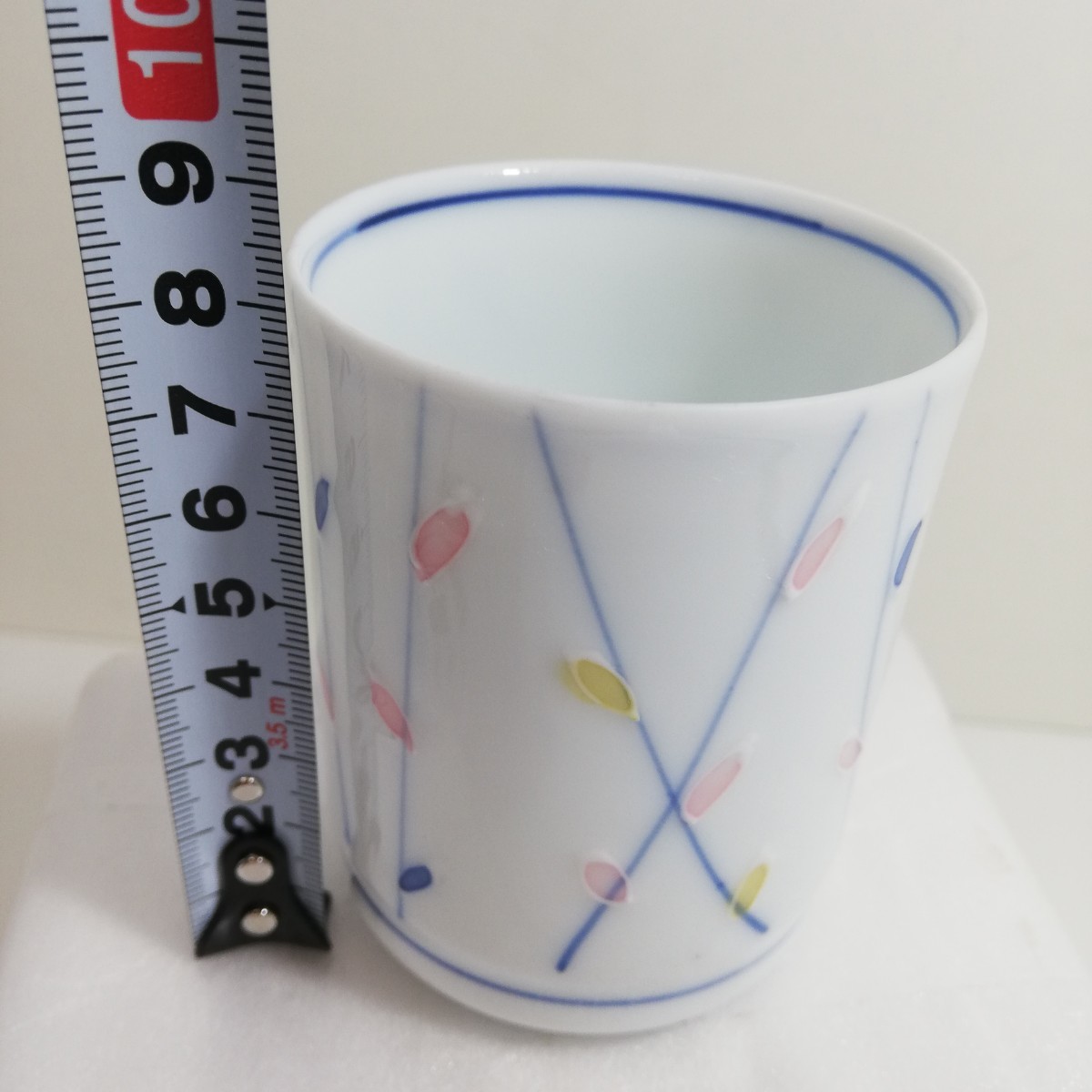 有田焼 一水 一珍湯呑 1客 未使用品 [茶器 煎茶器 湯のみ 湯飲み]_画像9