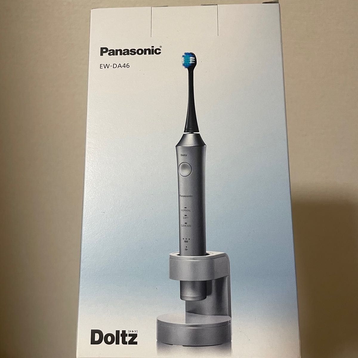 新品未開封】PanasonicEW-DA46-H(グレー)音波振動ハブラシ ドルツ
