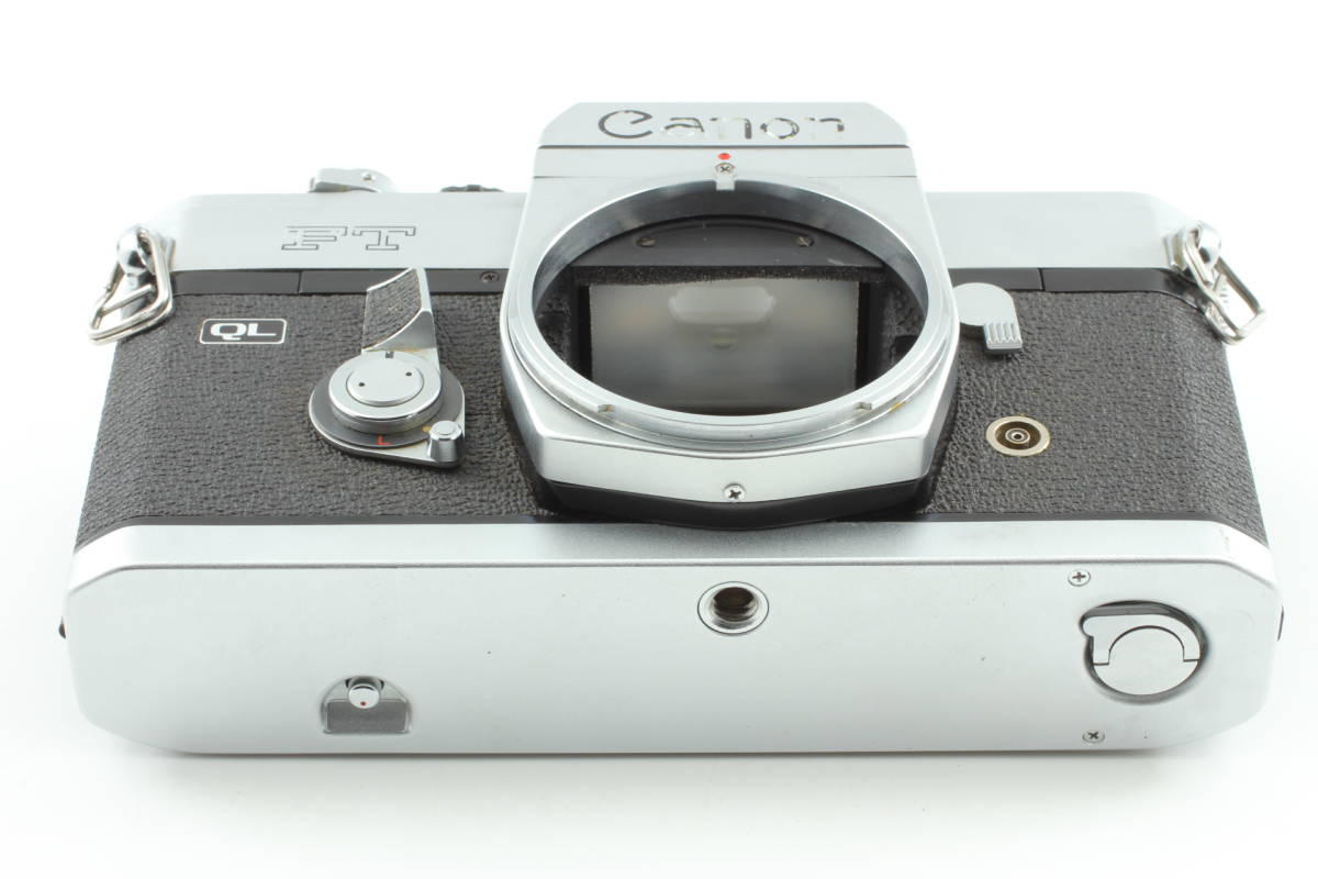 【良品 整備済】Canon FT QL 35mm 一眼レフ フィルムカメラ シルバー ボディ露出計-OK #840_画像7