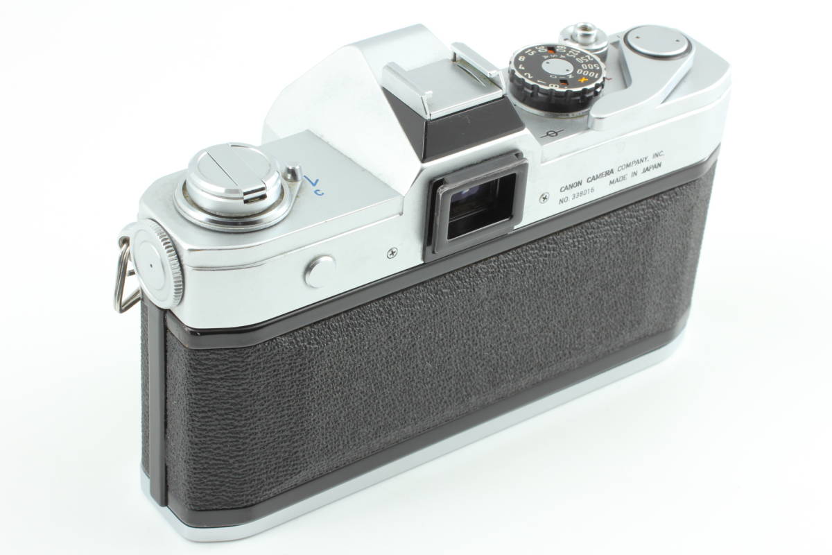 【良品 整備済】Canon FT QL 35mm 一眼レフ フィルムカメラ シルバー ボディ露出計-OK #840_画像4